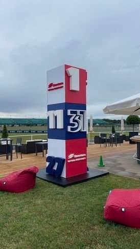 Huge 3D Letter tower